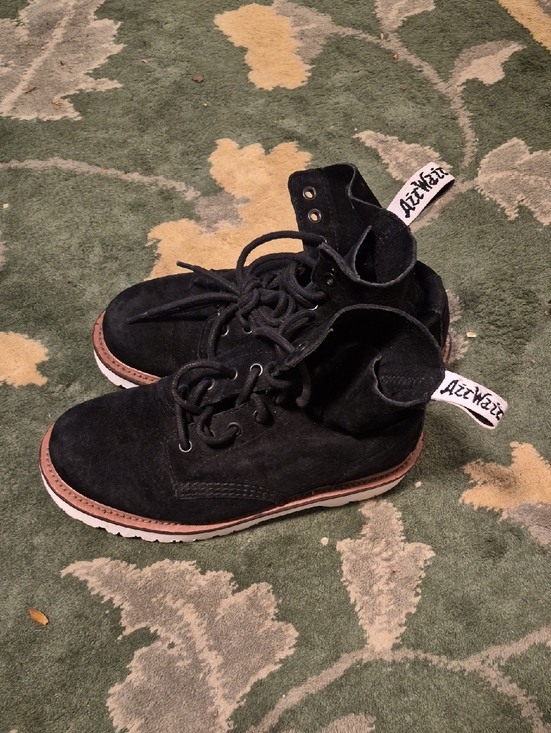 Dr. Martens Other - Dr. Martens Black Suede Chukka Boots with Tan Welt
